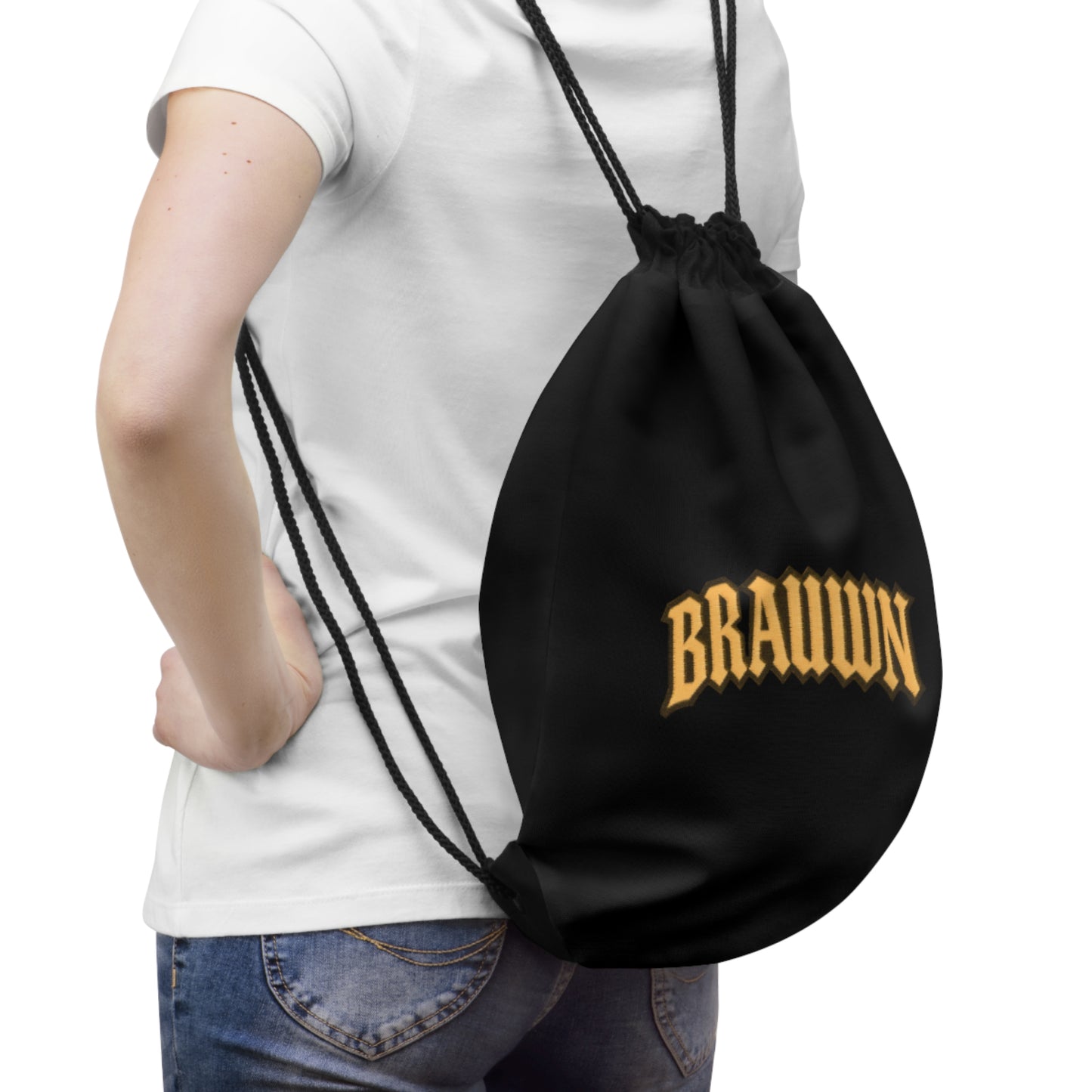 Brauwn Drawstring Bag