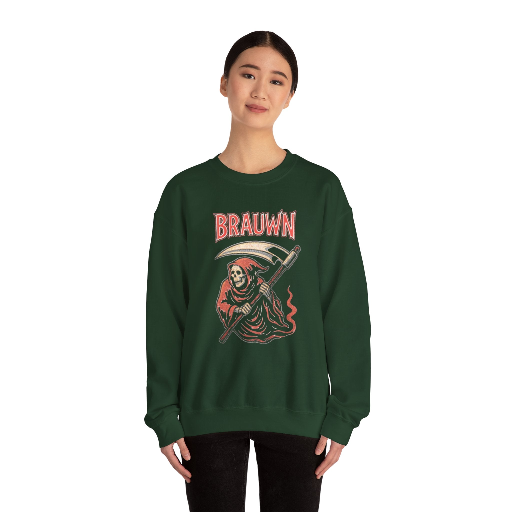 Brauwn Grim Reaper Crewneck