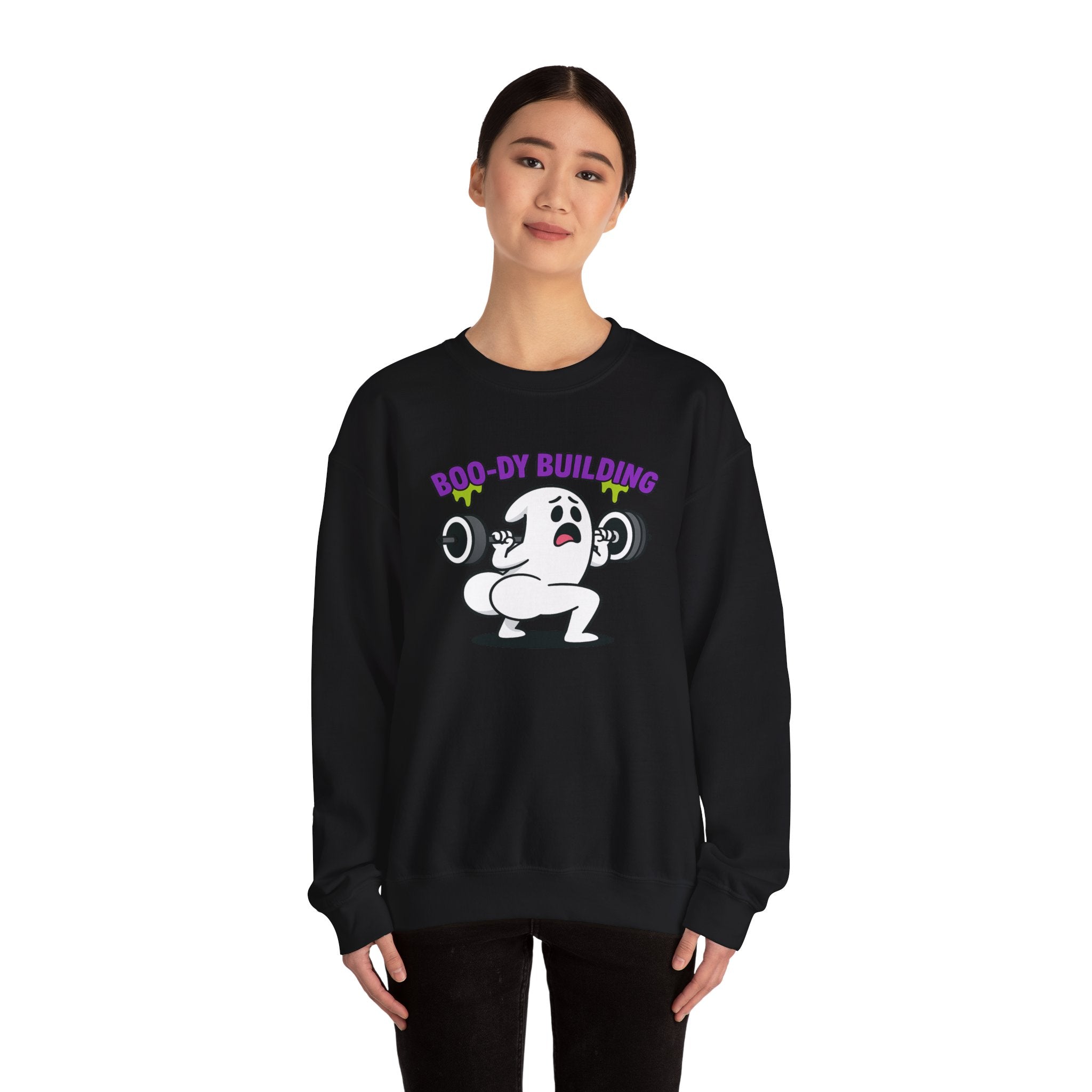 Boo-Dy Building Halloween Crewneck