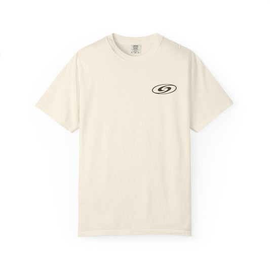 Brauwn Ivory Oval Logo Tee