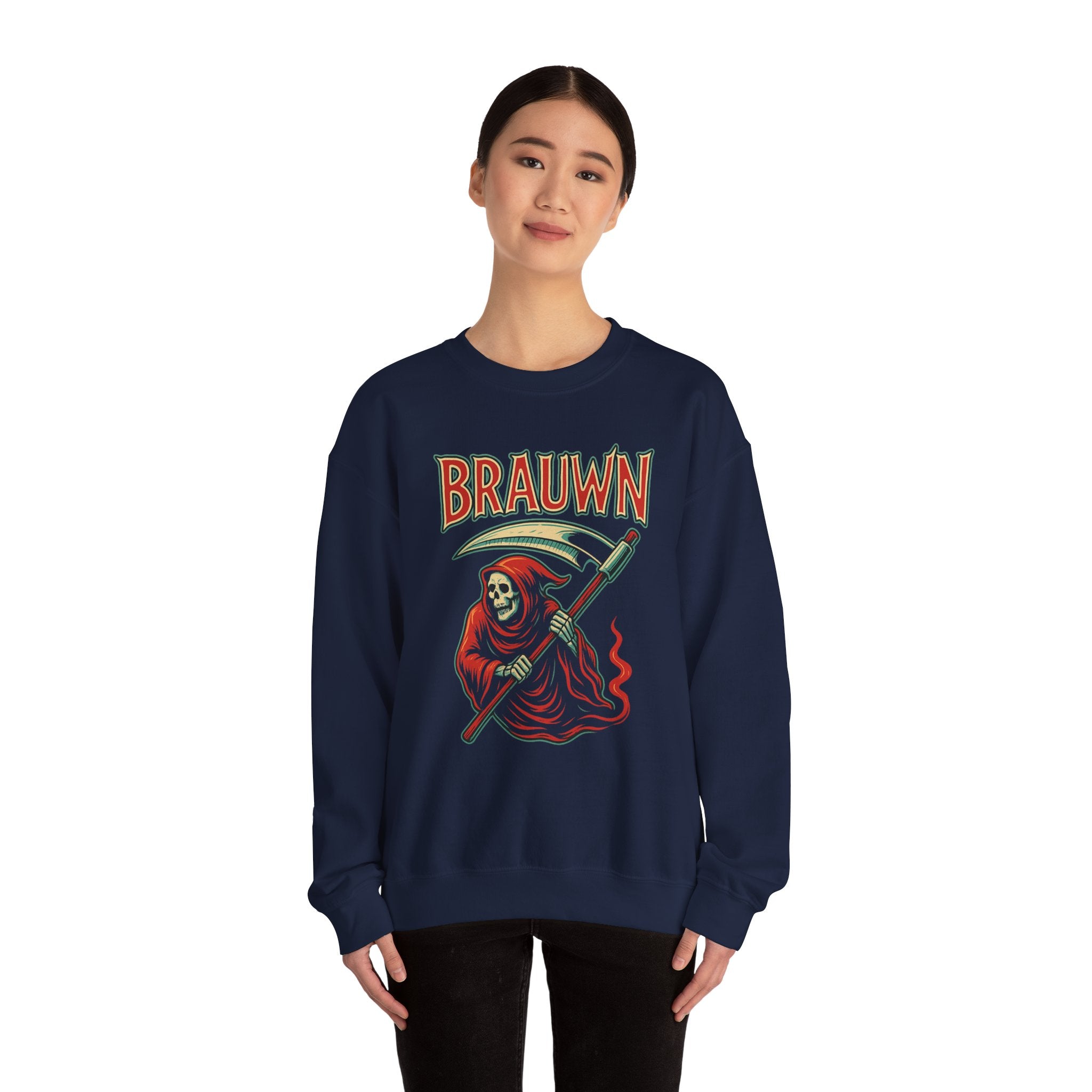 Brauwn Grim Reaper Crewneck