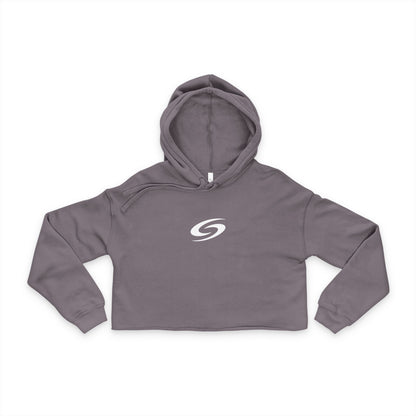 Women's Essential Logo Cropped Hoodie