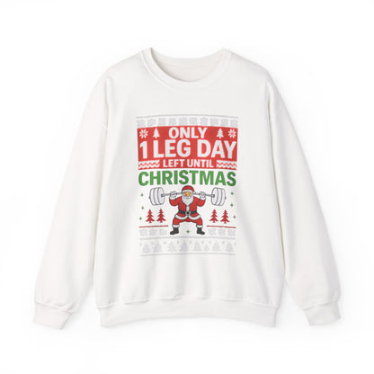 Leg Day Christmas Countdown Crewneck