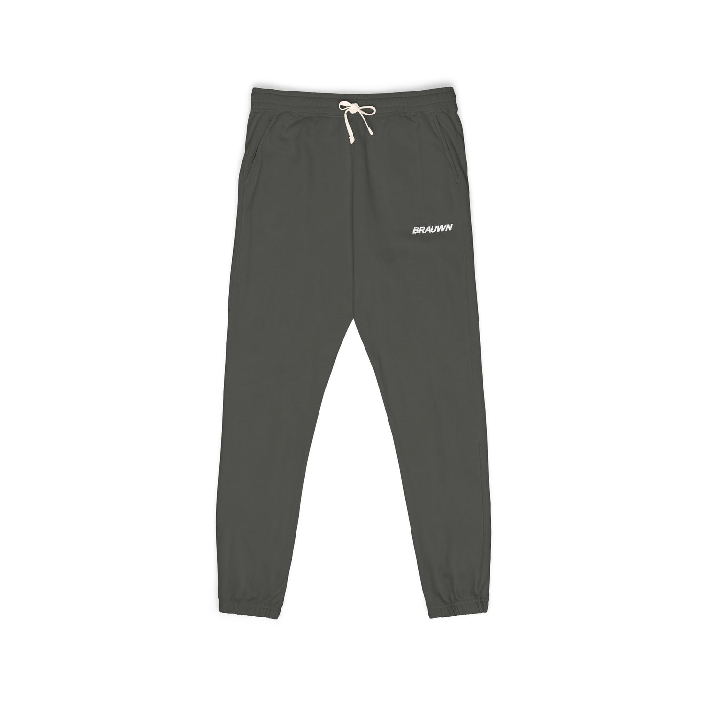 Brauwn Classic Garment-Dyed Fleece Sweatpants