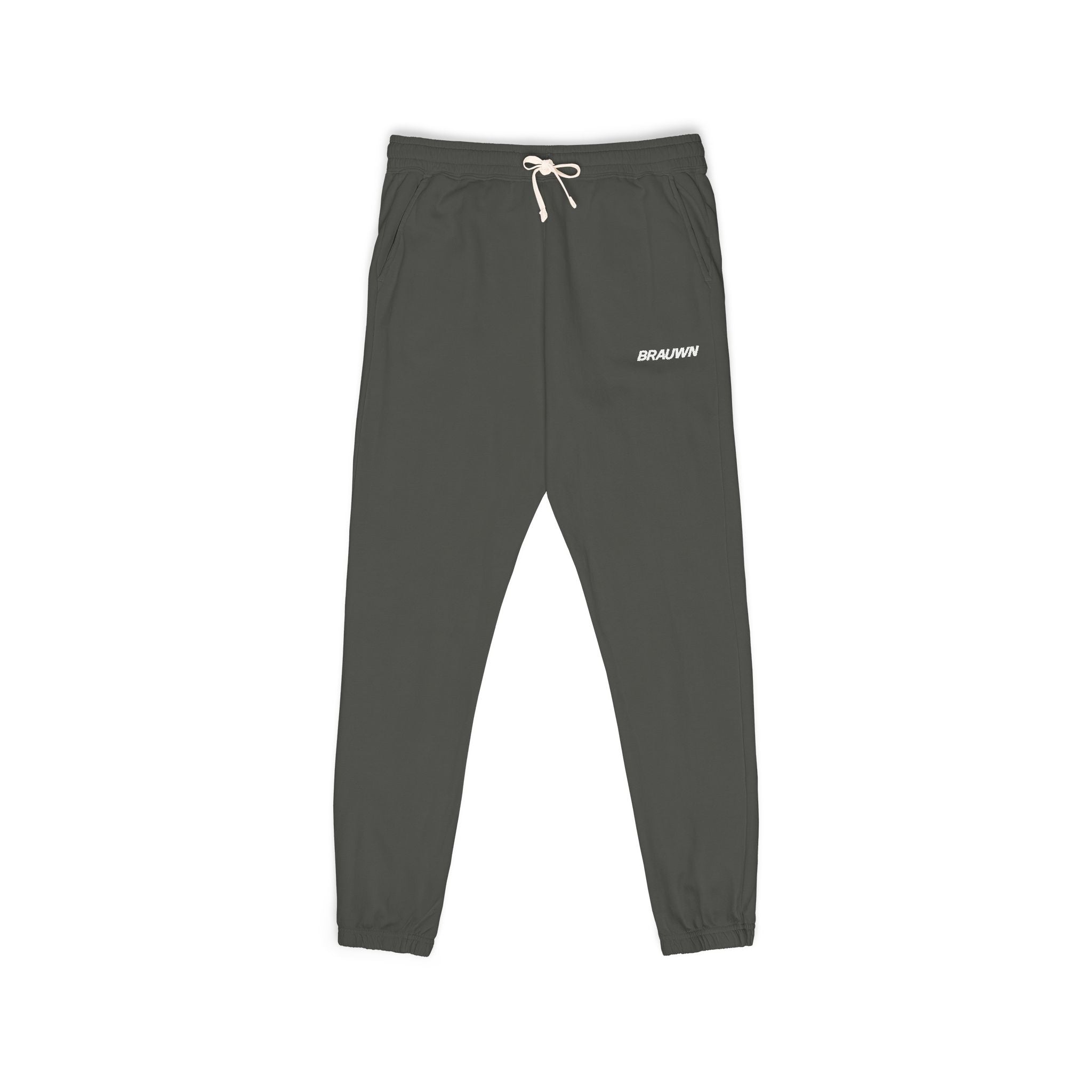 Brauwn Classic Garment-Dyed Fleece Sweatpants