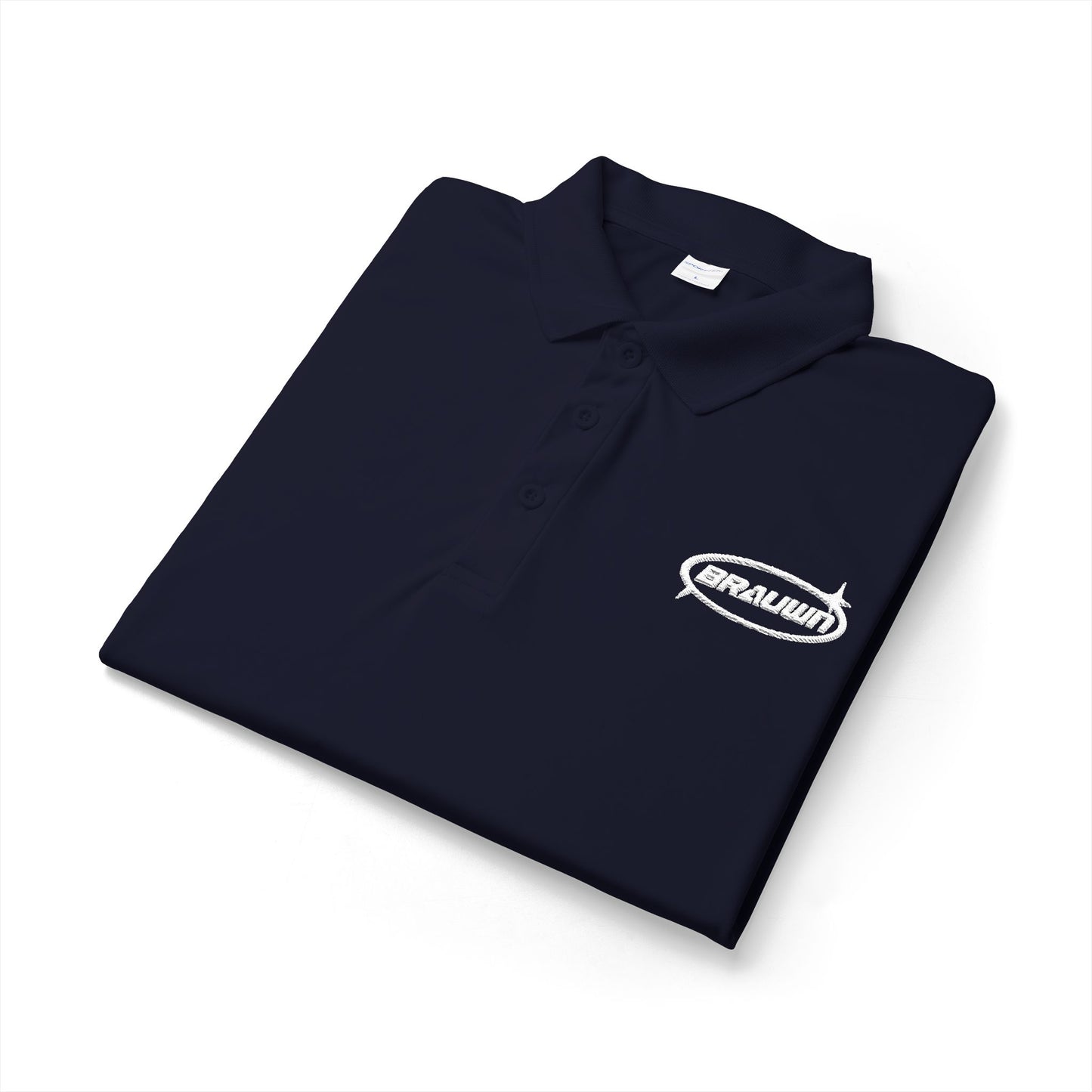 Brauwn Orbit Logo Polo