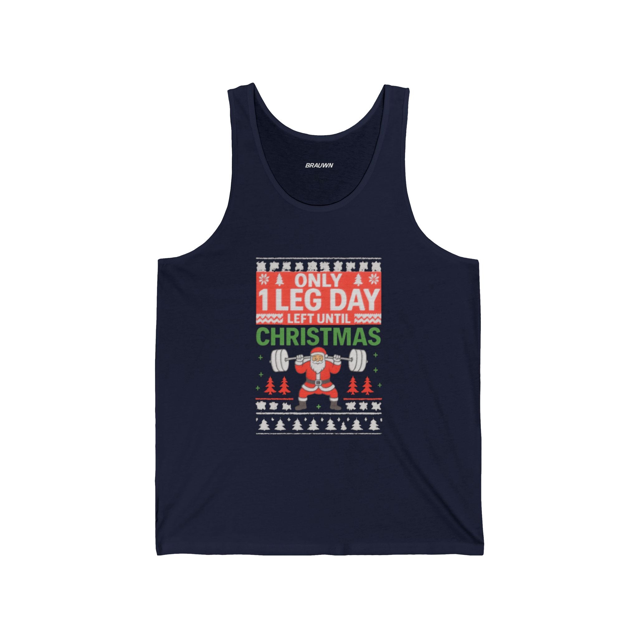 Leg Day Christmas Countdown Tank