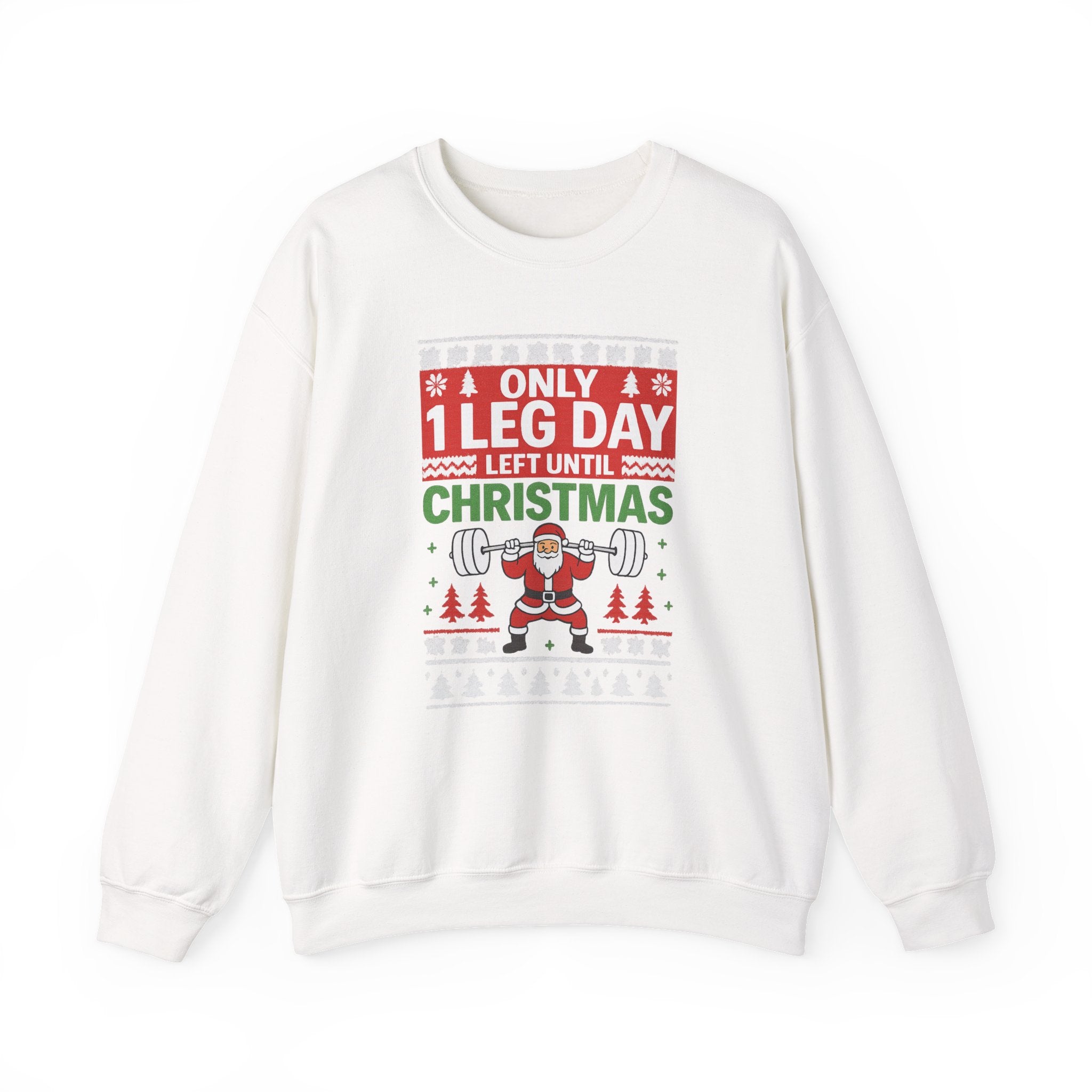 Leg Day Christmas Countdown Crewneck
