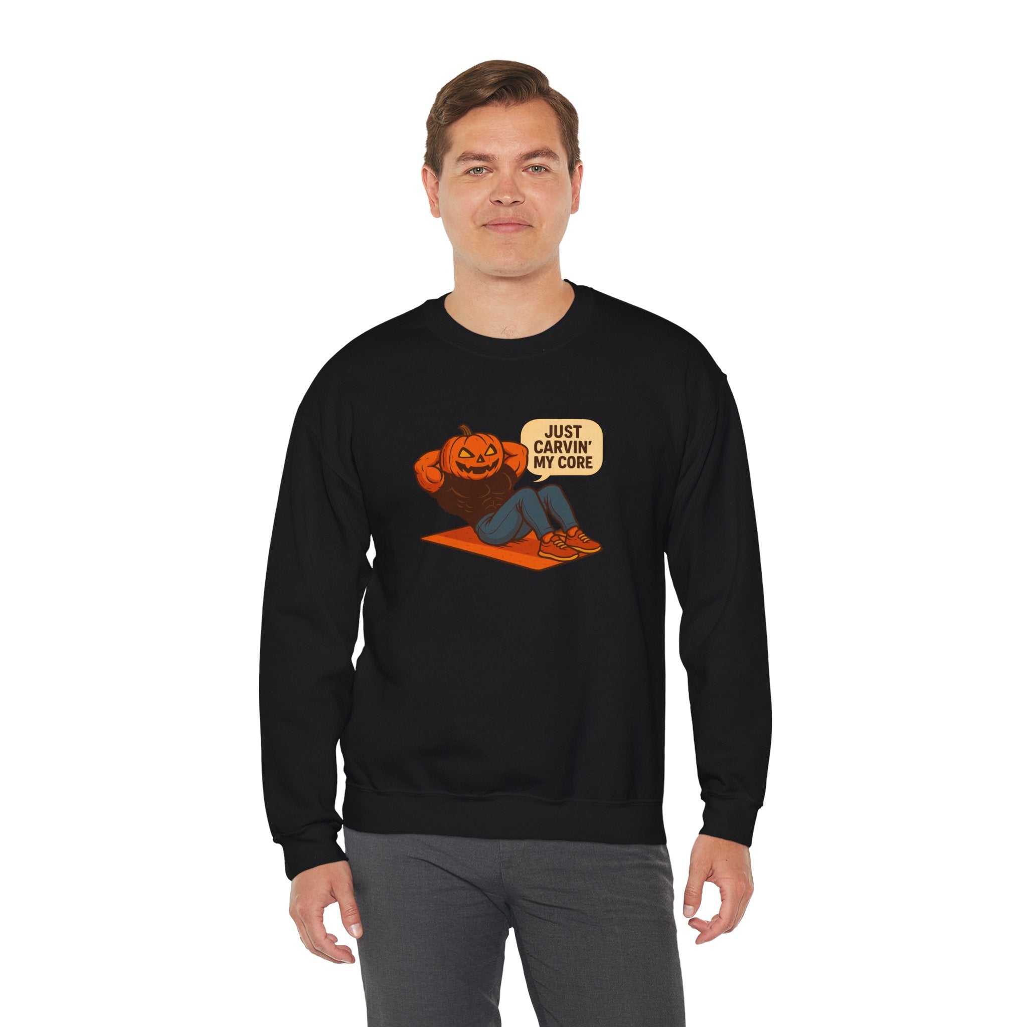 Just Carvin' My Core Crewneck