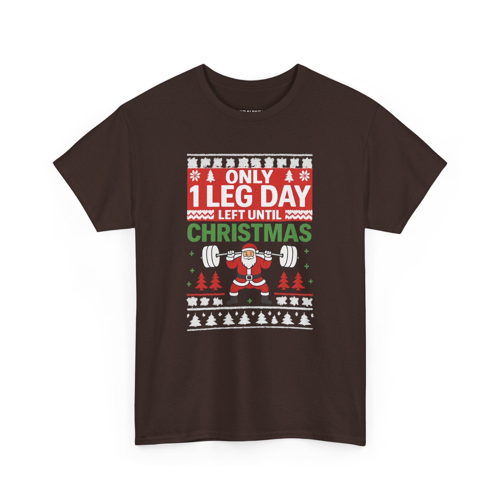Leg Day Christmas Countdown Tee