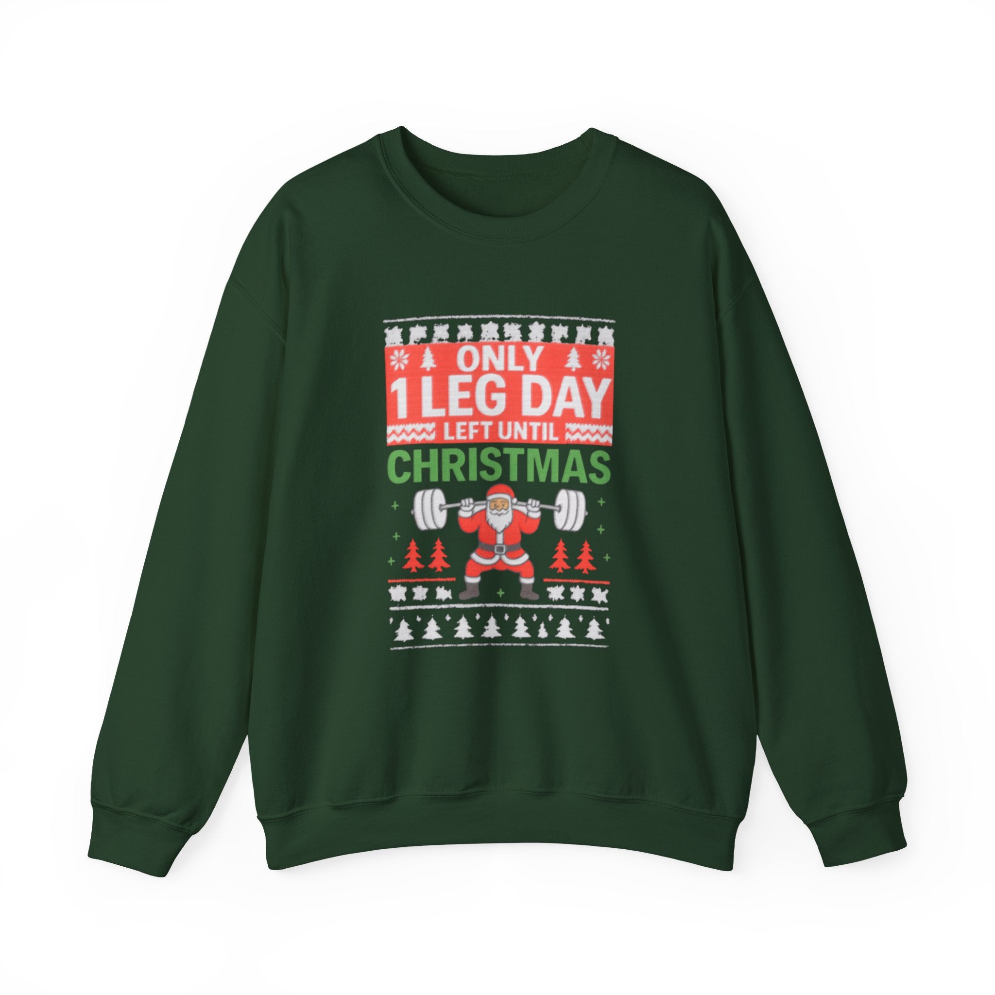 Leg Day Christmas Countdown Crewneck