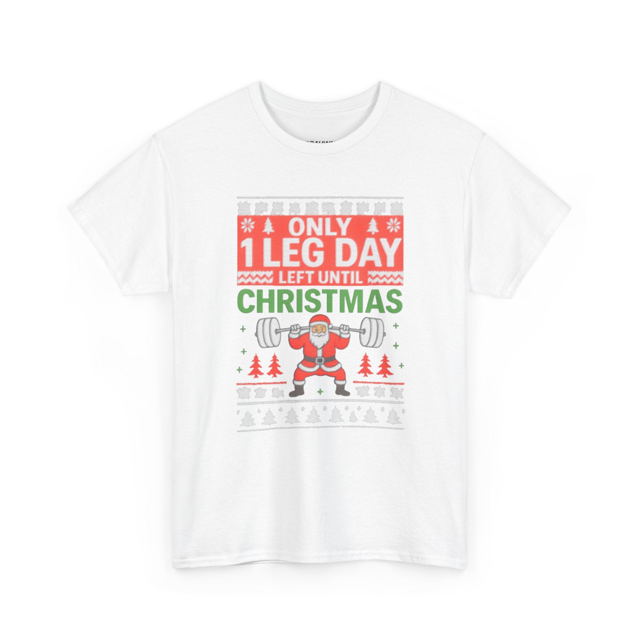 Leg Day Christmas Countdown Tee