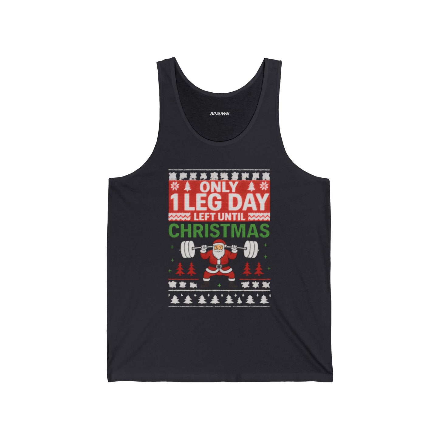 Leg Day Christmas Countdown Tank