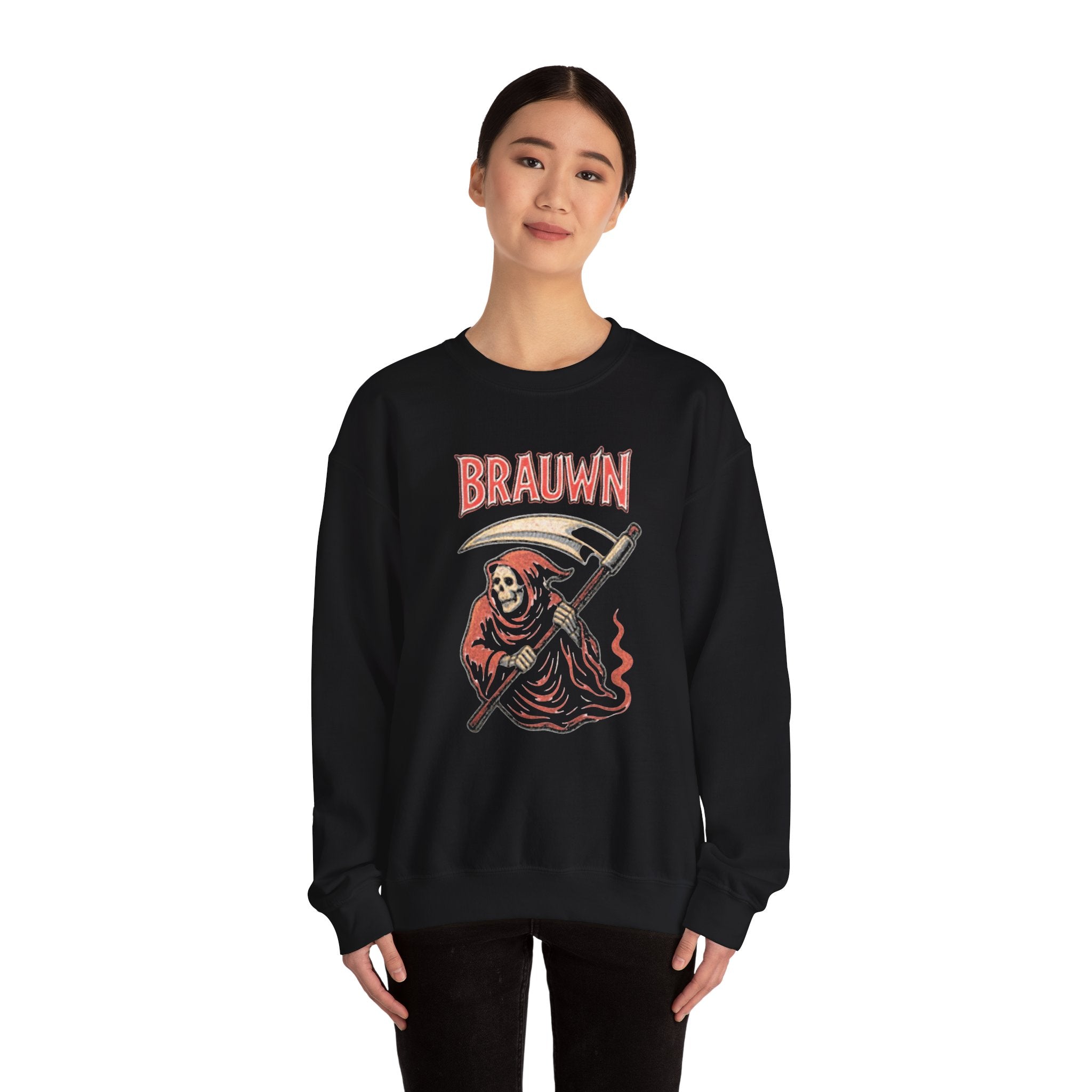 Brauwn Grim Reaper Crewneck
