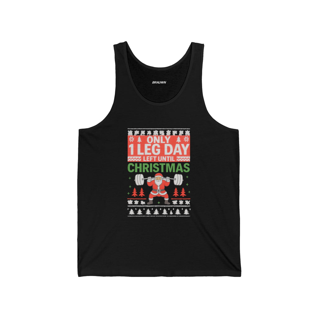 Leg Day Christmas Countdown Tank