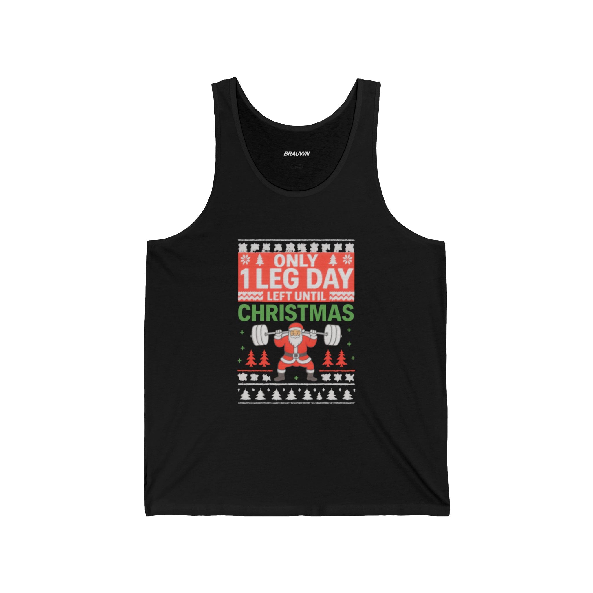 Leg Day Christmas Countdown Tank