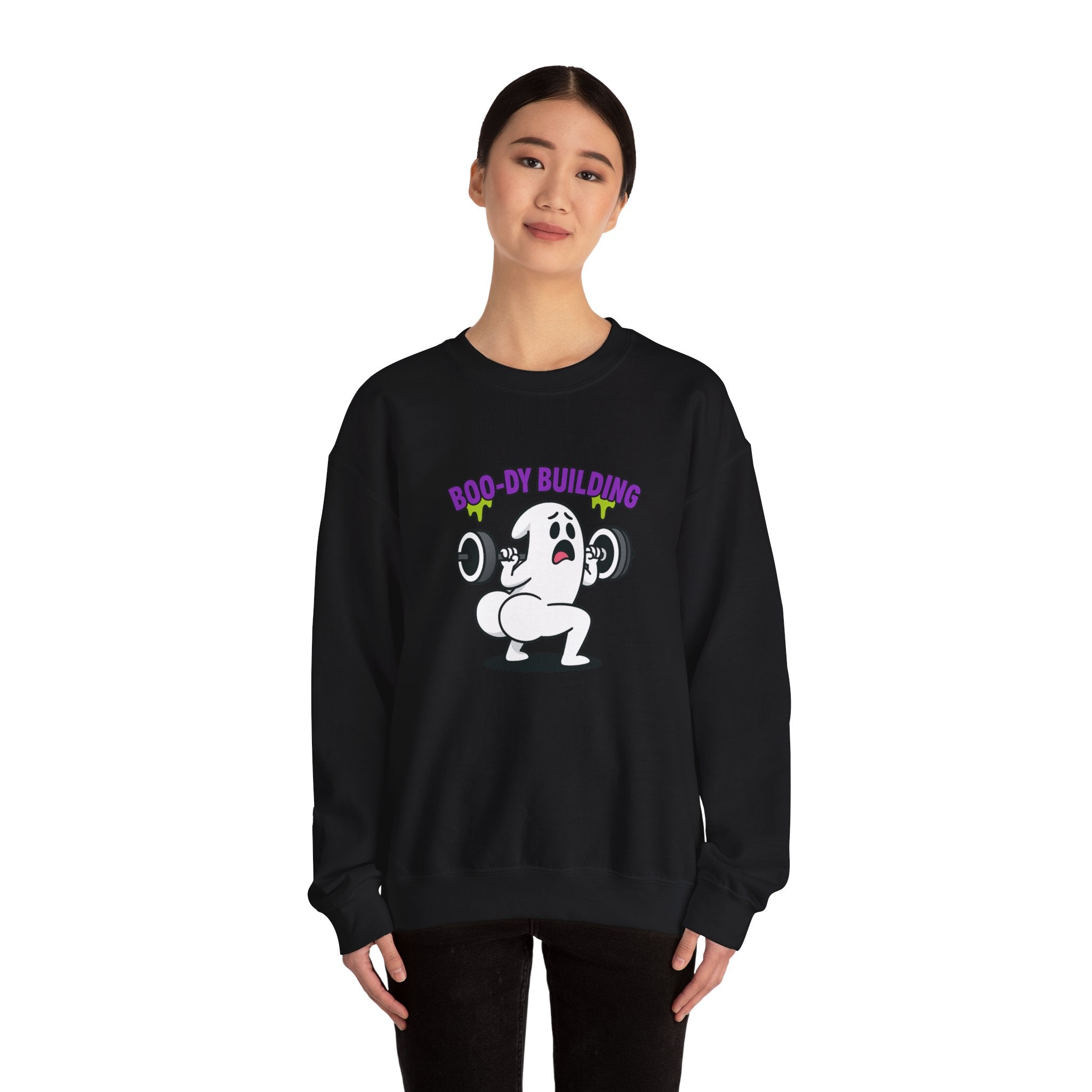 Boo-Dy Building Halloween Crewneck