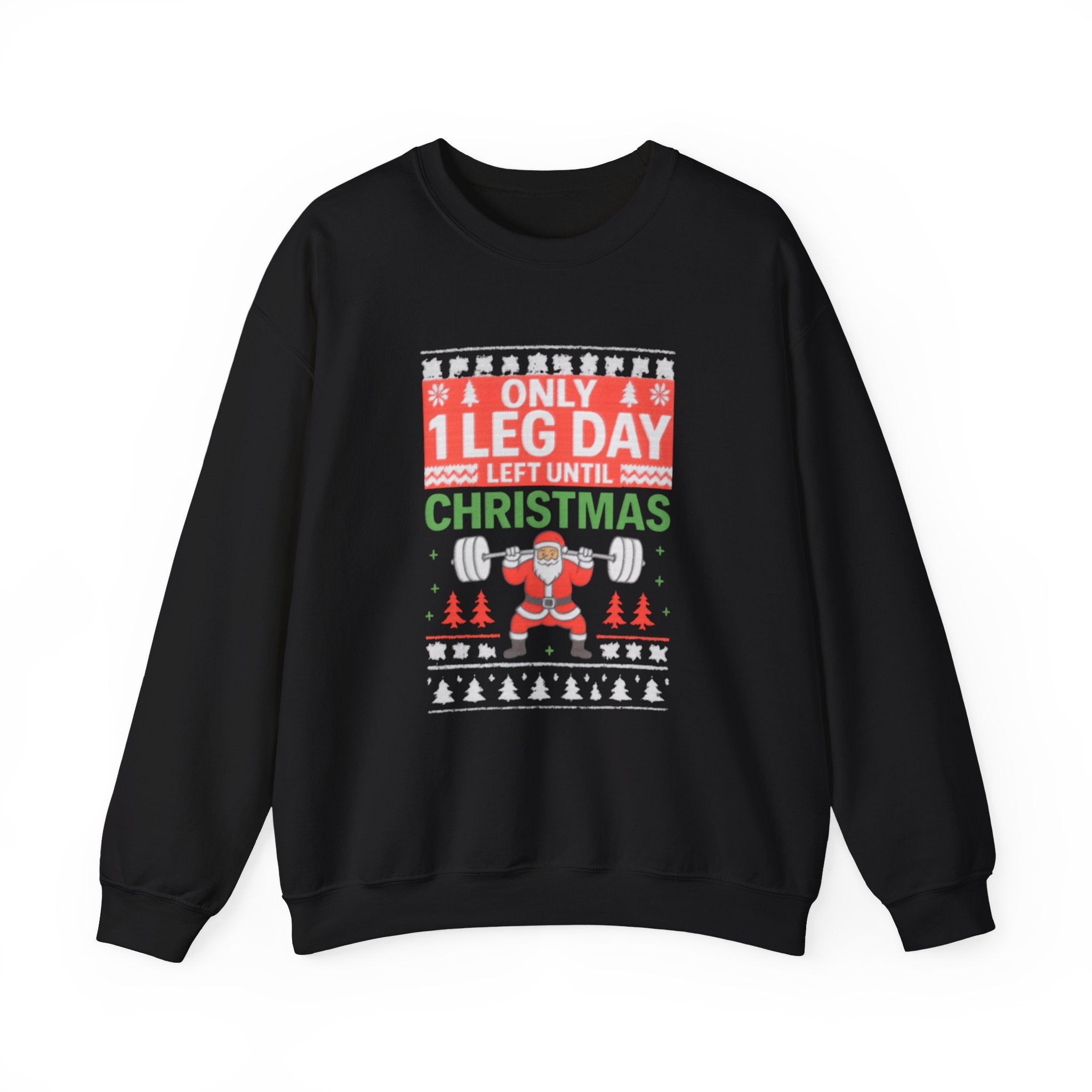 Leg Day Christmas Countdown Crewneck