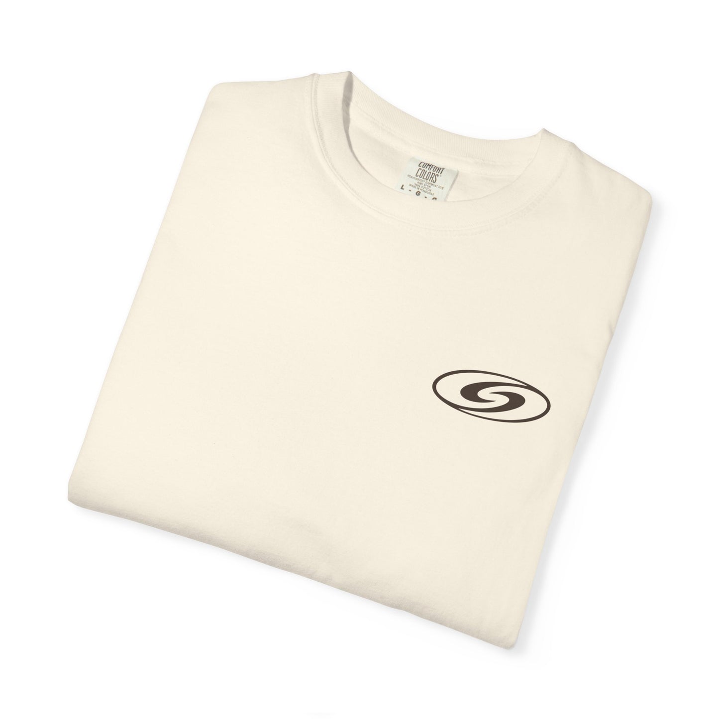 Brauwn Ivory Oval Logo Tee