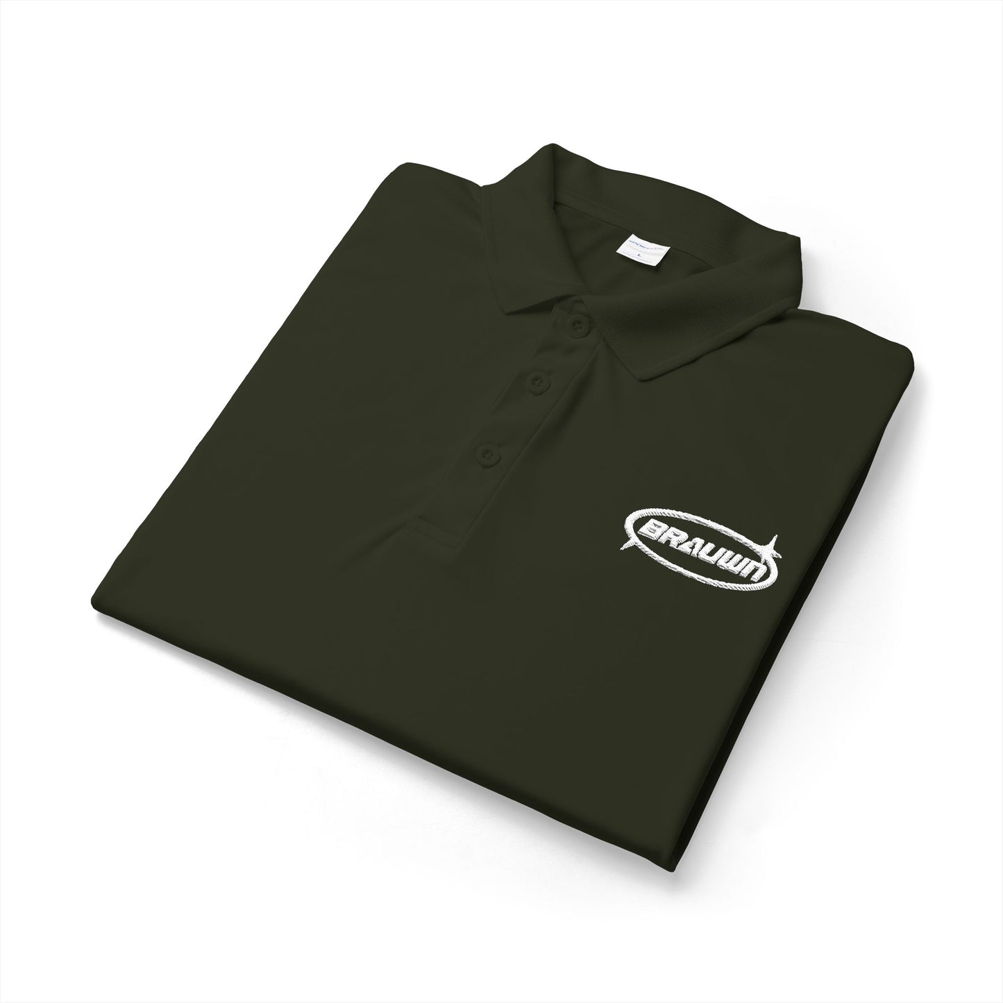Brauwn Orbit Logo Polo