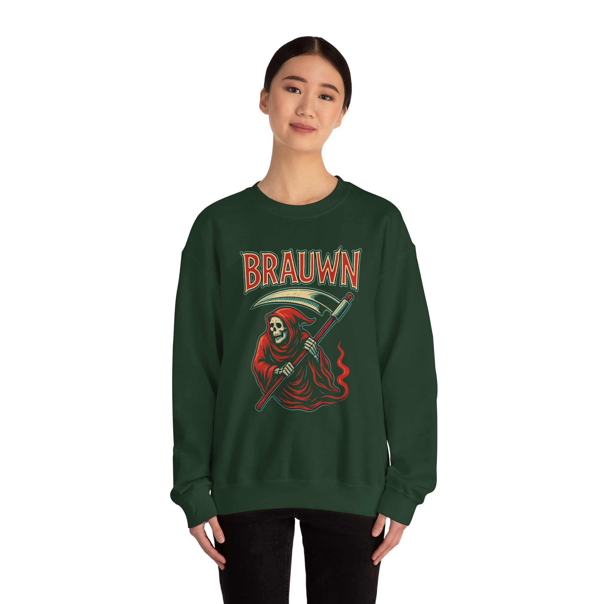Brauwn Grim Reaper Crewneck