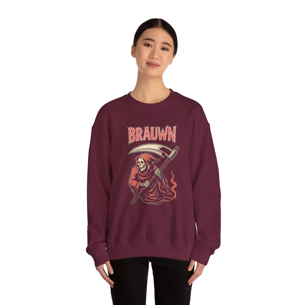 Brauwn Grim Reaper Crewneck