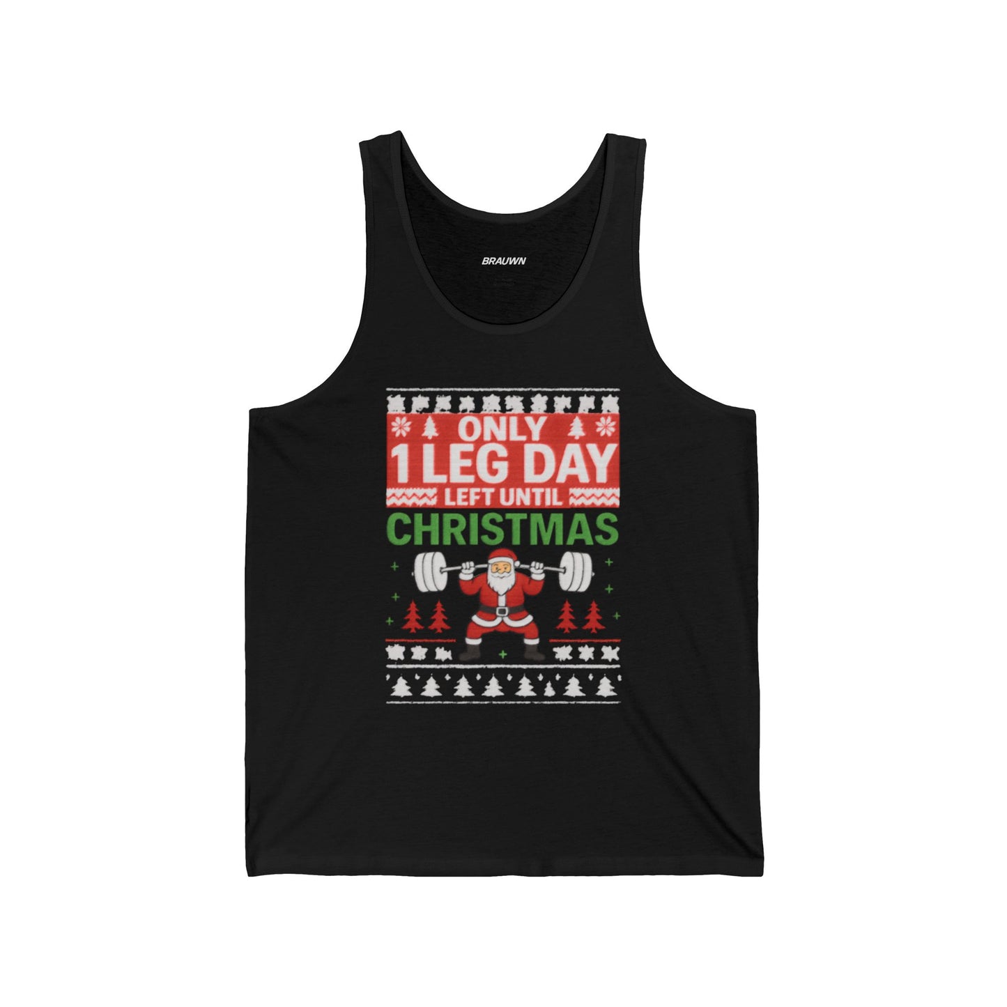 Leg Day Christmas Countdown Tank