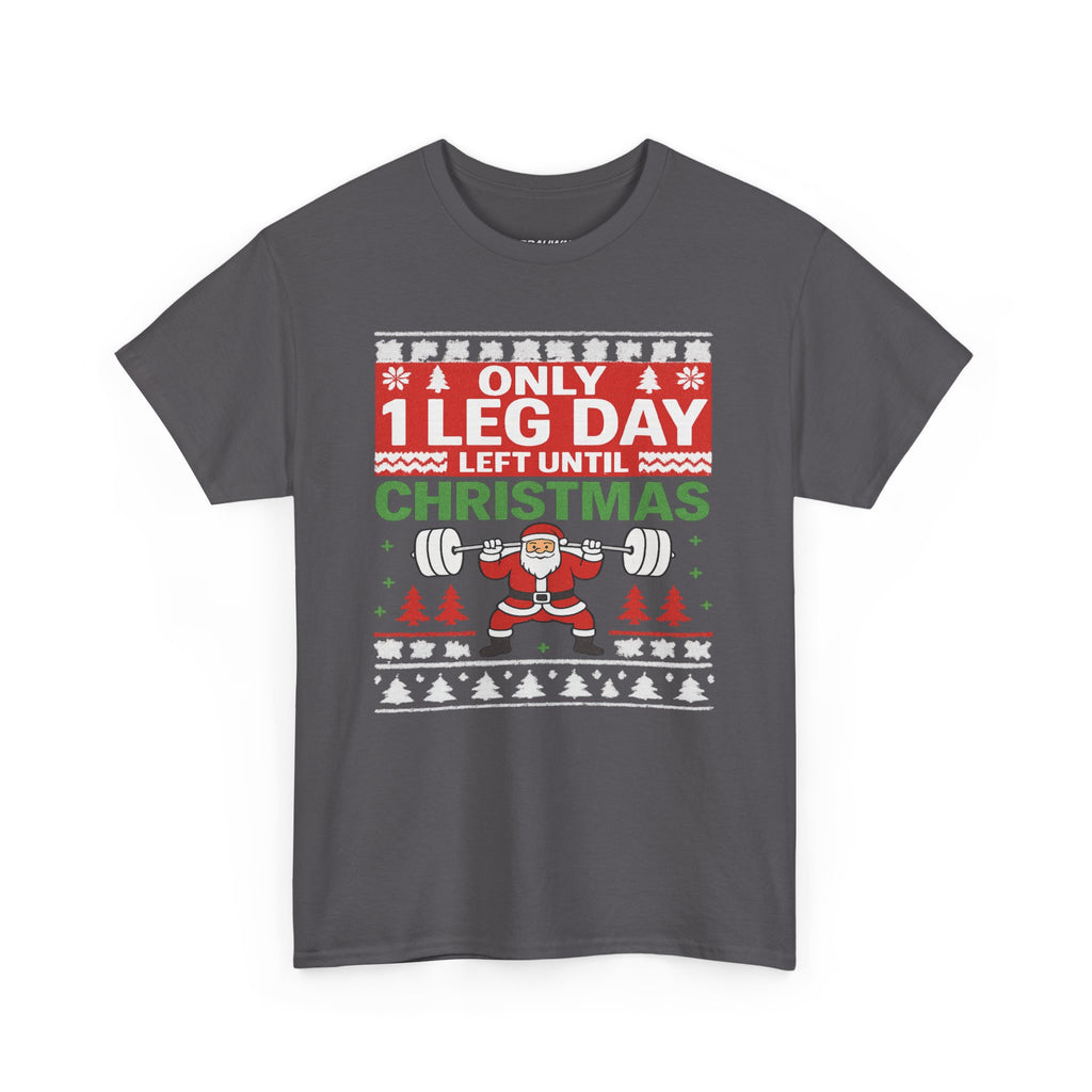 Leg Day Christmas Countdown Tee