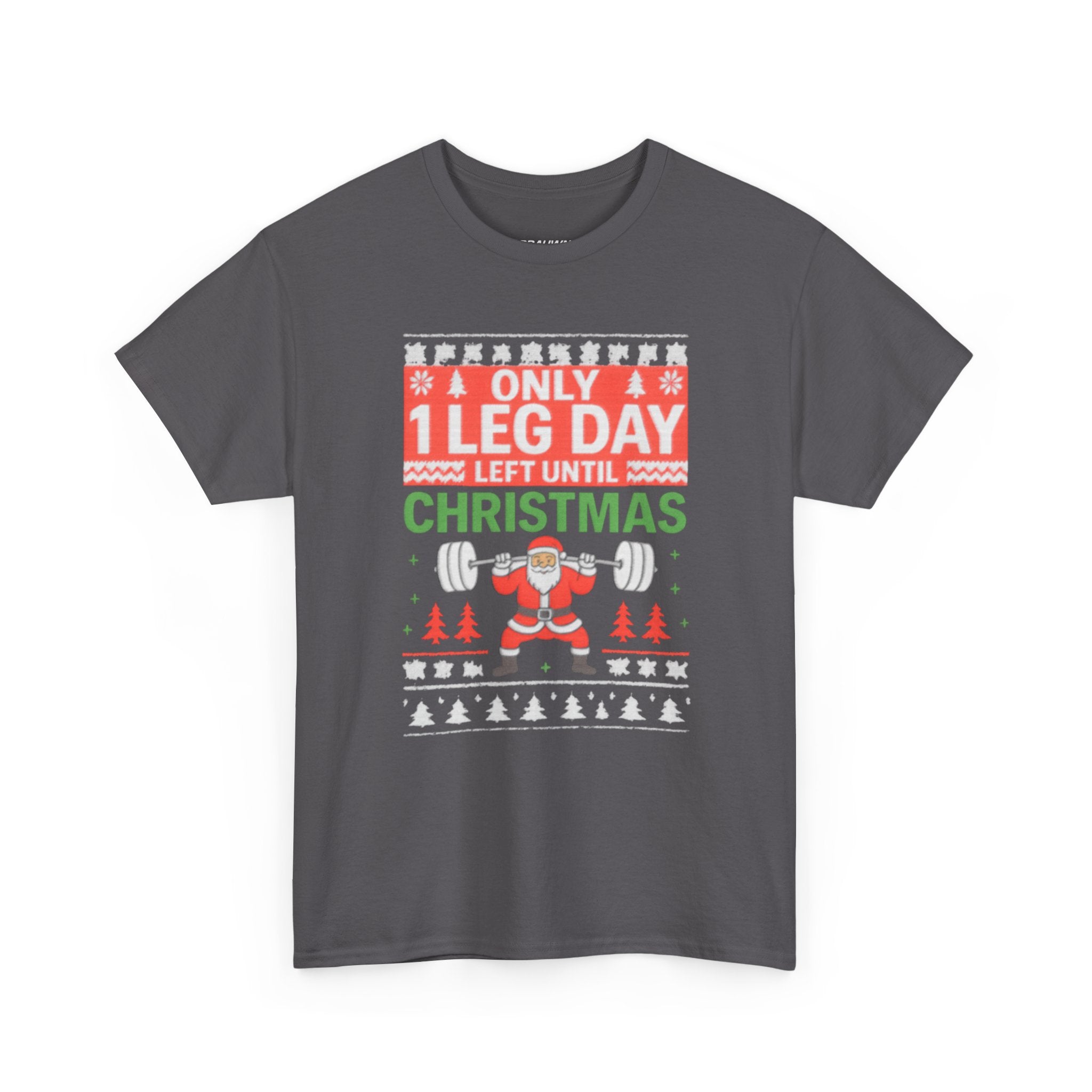 Leg Day Christmas Countdown Tee