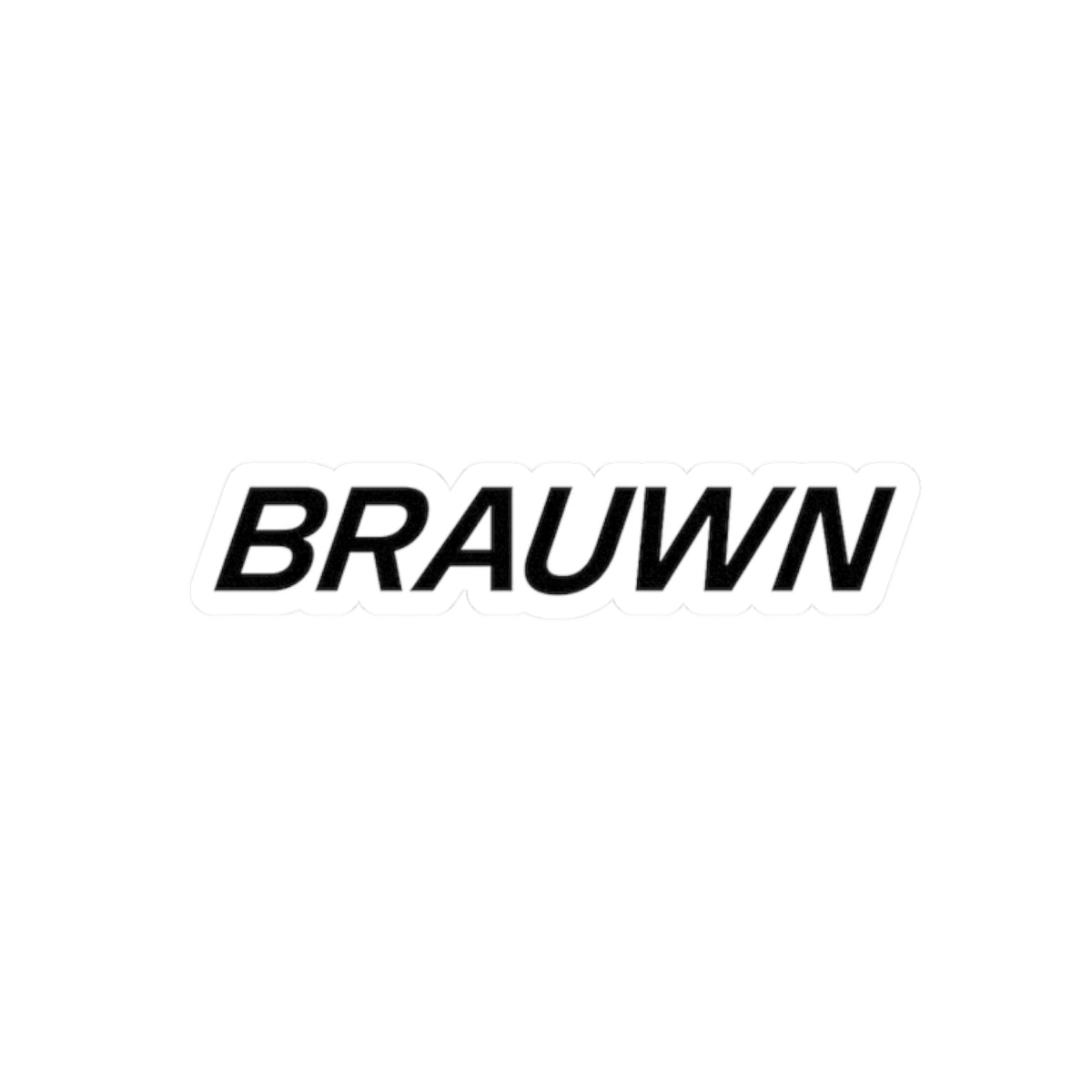 Brauwn Classic Sticker