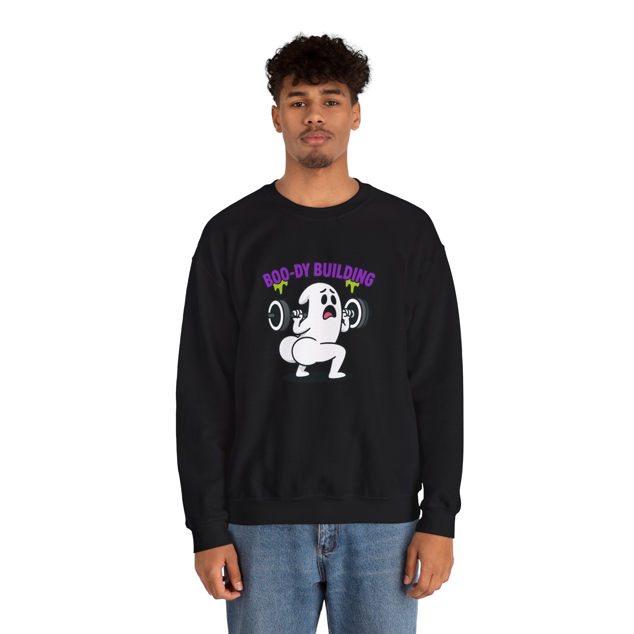 Boo-Dy Building Halloween Crewneck