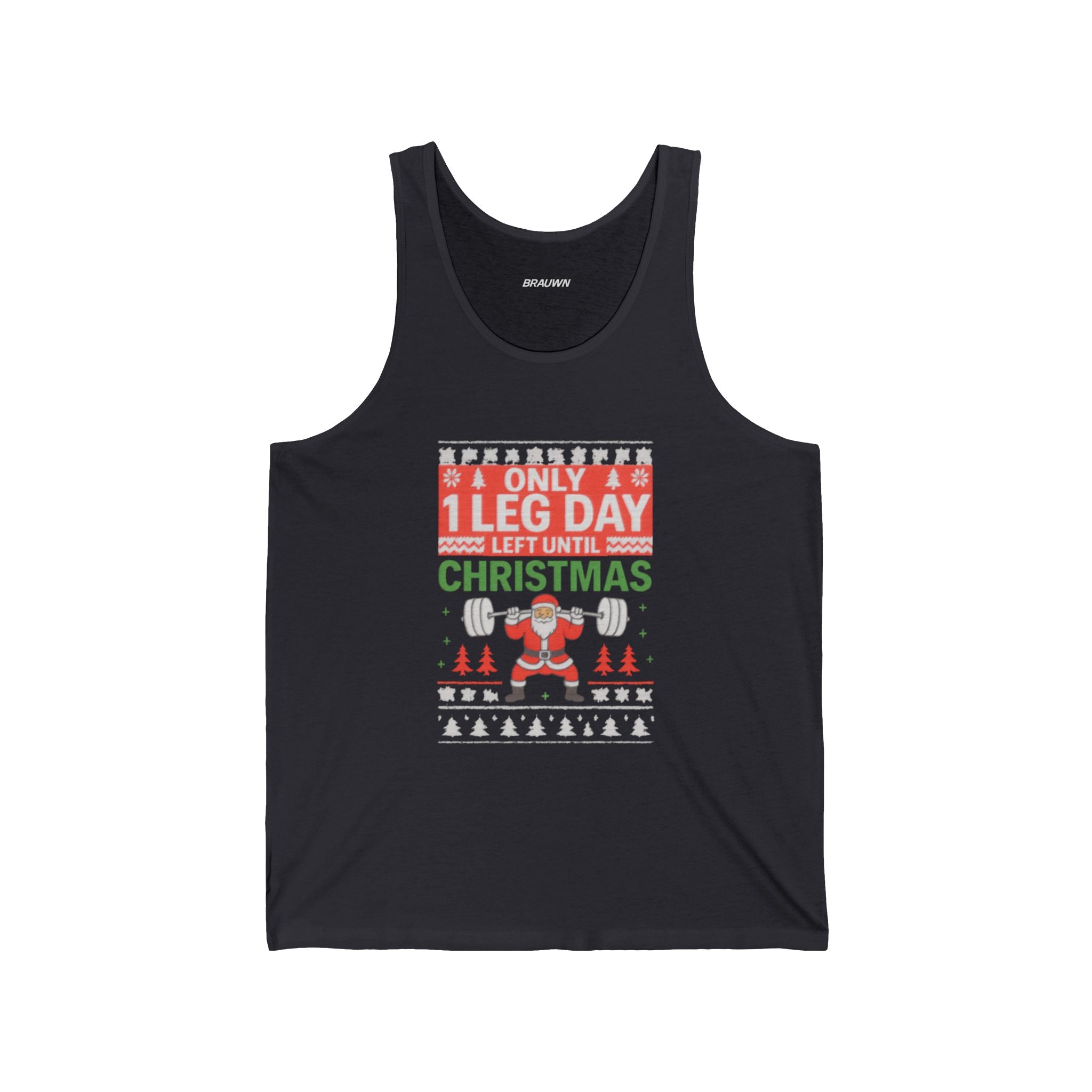 Leg Day Christmas Countdown Tank