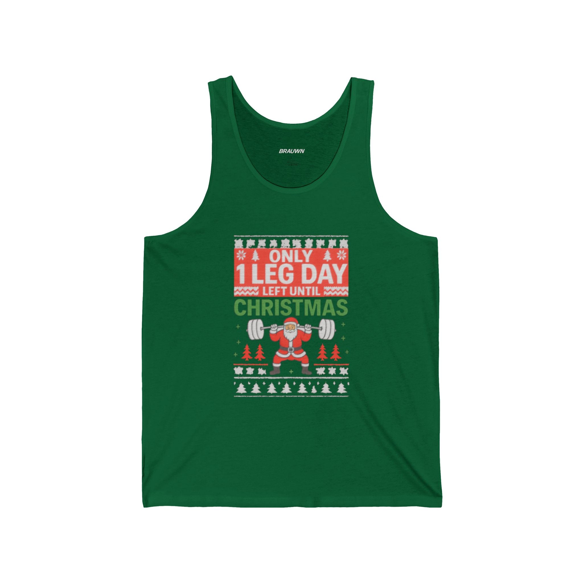 Leg Day Christmas Countdown Tank