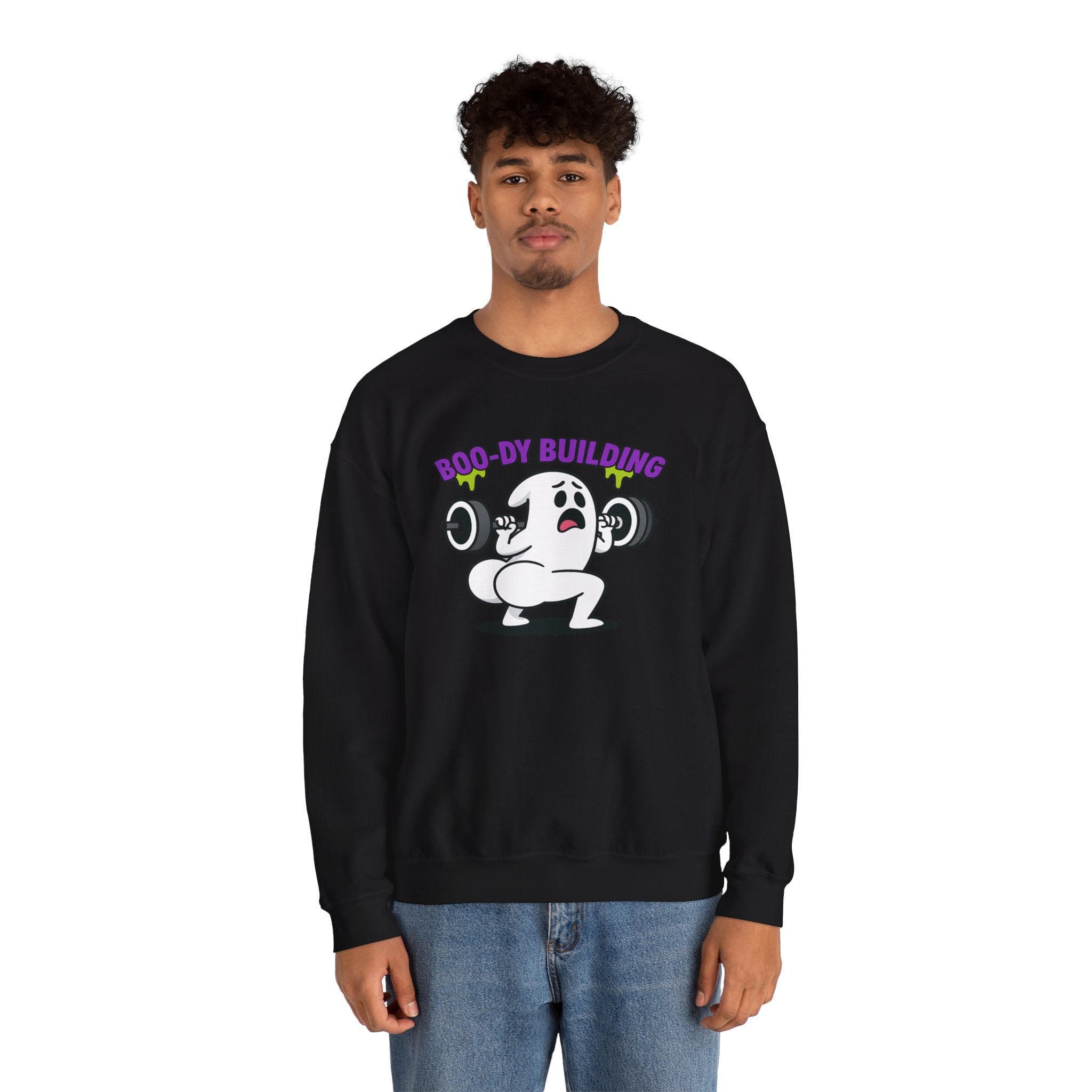 Boo-Dy Building Halloween Crewneck
