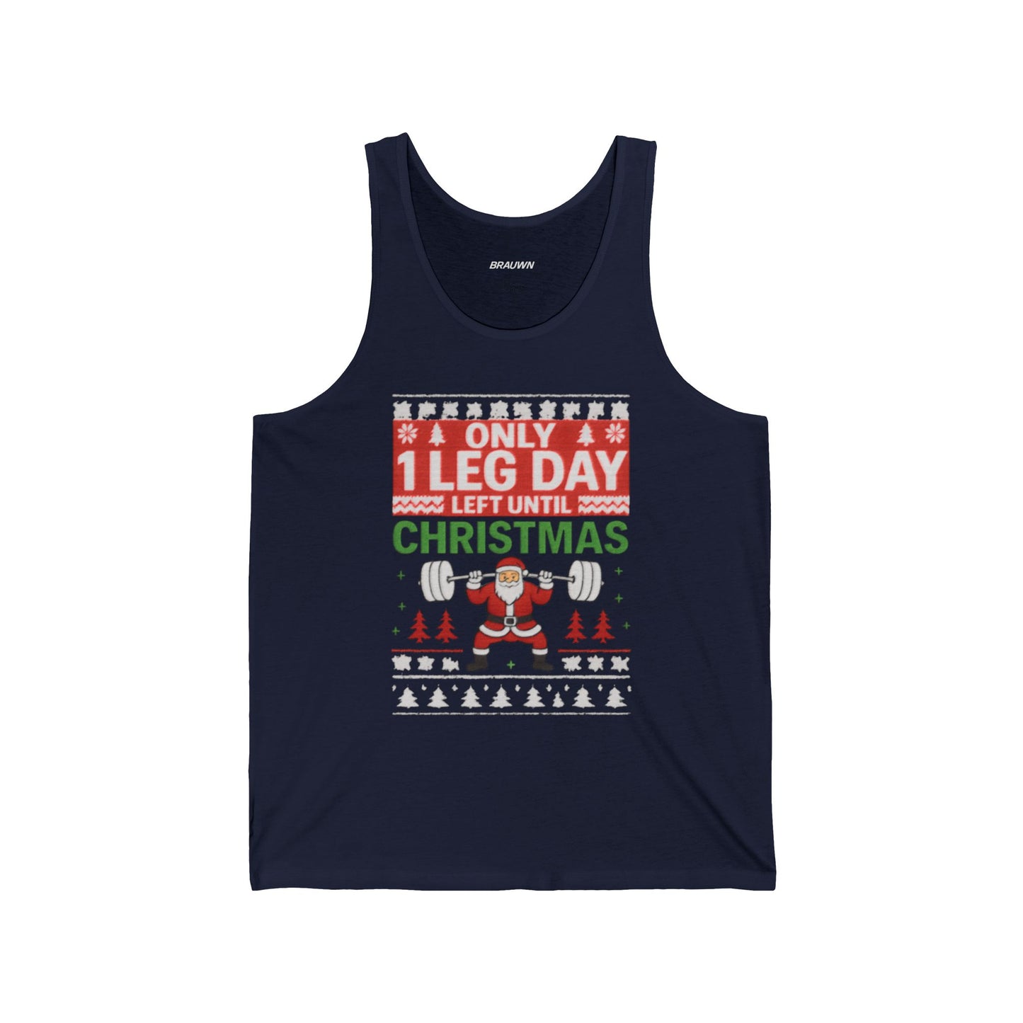 Leg Day Christmas Countdown Tank