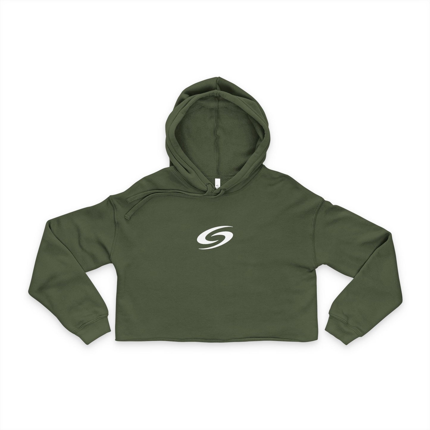 Women's Essential Logo Cropped Hoodie