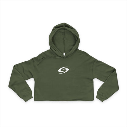 Women's Essential Logo Cropped Hoodie