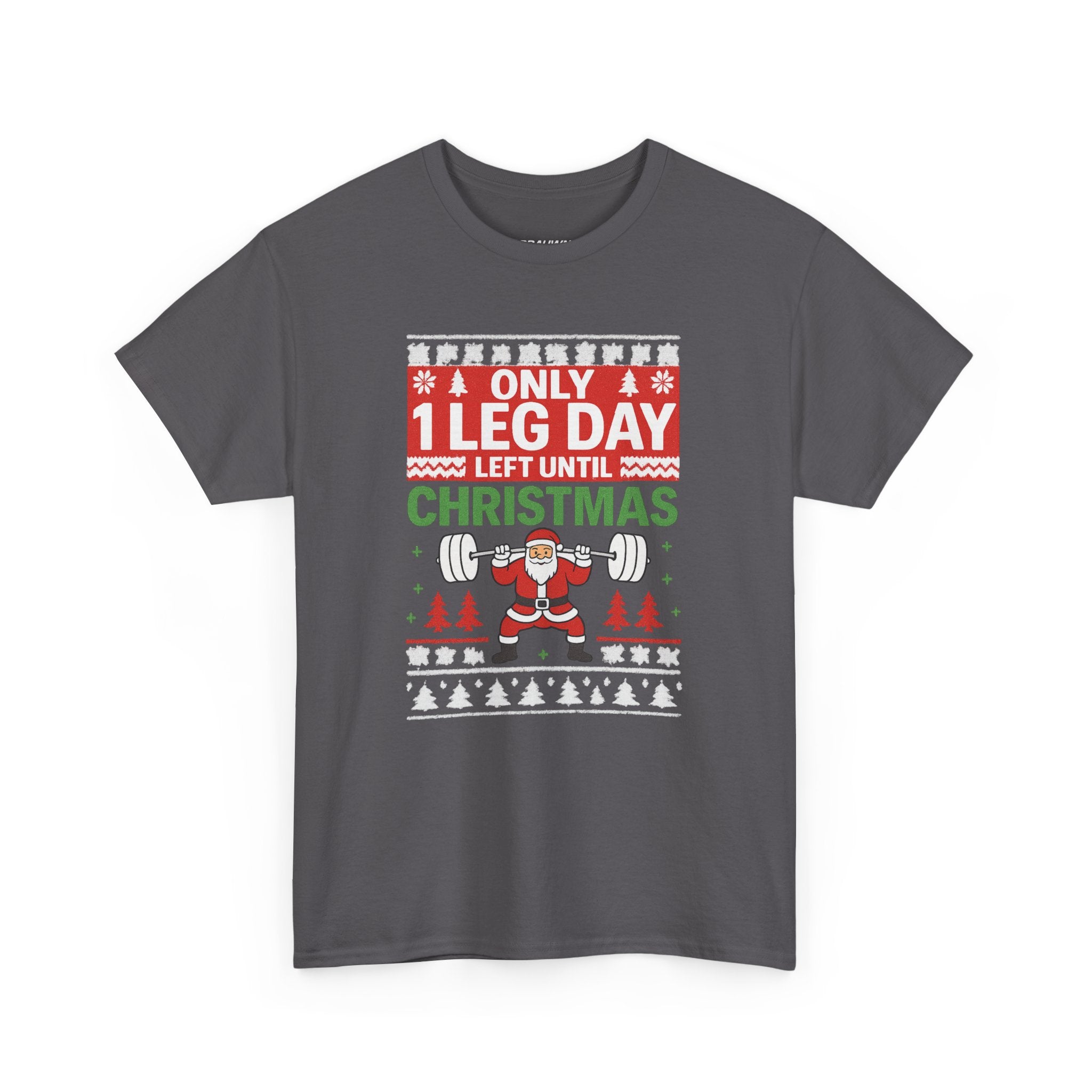 Leg Day Christmas Countdown Tee