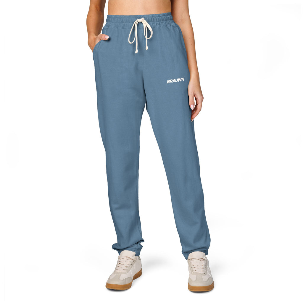 Brauwn Classic Garment-Dyed Fleece Sweatpants